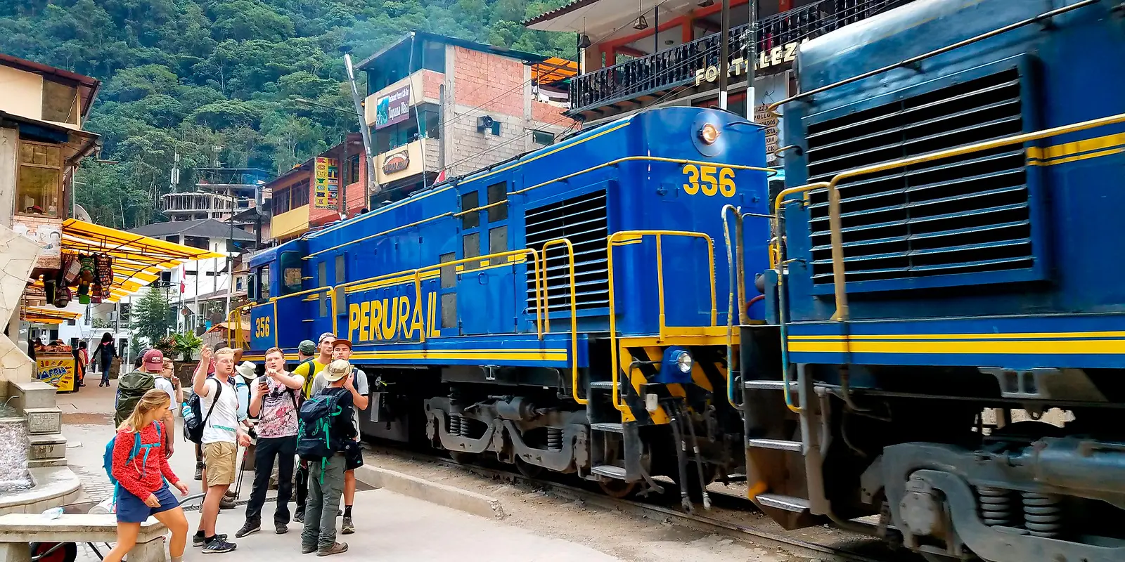 train in Machu Picchu