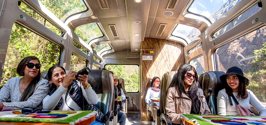 Train to Machu Picchu Vistadome