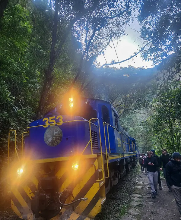 train to machu picchu
