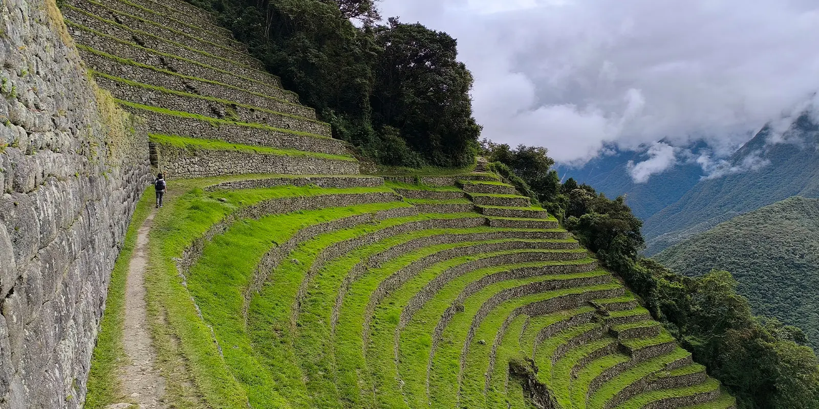 hiking to Machu PIcchu